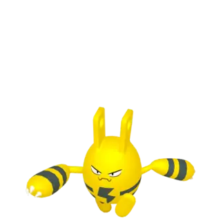 Elekid front-facing sprite from Pokémon Violet
