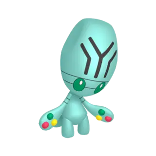 Elgyem front-facing sprite from Pokémon Moon