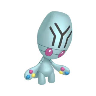 Elgyem shiny front-facing sprite from Pokémon Moon