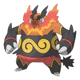 Emboar official artwork