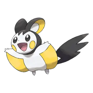 Emolga official artwork