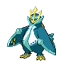 Empoleon shiny front-facing sprite from Pokémon White 2