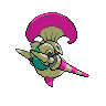 Escavalier shiny back-facing sprite from Pokémon Black