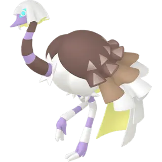 Espathra shiny front-facing sprite from Pokémon Scarlet