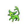Espeon shiny front-facing sprite from Pokémon Black