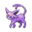 Espeon front-facing sprite from Pokémon Emerald