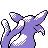 Espeon back-facing sprite from Pokémon Silver