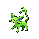 Espeon shiny front-facing sprite from Pokémon Platinum