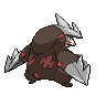 Excadrill back-facing sprite from Pokémon Black 2