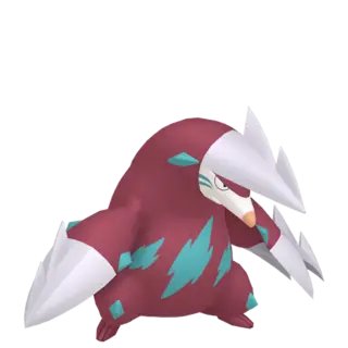 Excadrill shiny front-facing sprite from Pokémon Violet