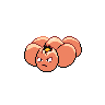 Exeggcute back-facing sprite from Pokémon White 2