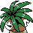 Exeggutor back-facing sprite from Pokémon Crystal