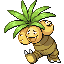 Exeggutor front-facing sprite from Pokémon Emerald