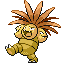 Exeggutor shiny front-facing sprite from Pokémon FireRed