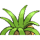 Exeggutor back-facing sprite from Pokémon SoulSilver