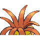 Exeggutor shiny back-facing sprite from Pokémon SoulSilver