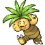 Exeggutor front-facing sprite from Pokémon Ruby
