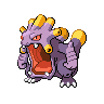 Exploud shiny front-facing sprite from Pokémon Black
