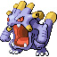 Exploud front-facing sprite from Pokémon Emerald