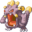 Exploud shiny front-facing sprite from Pokémon Emerald