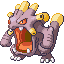 Exploud shiny front-facing sprite from Pokémon Ruby
