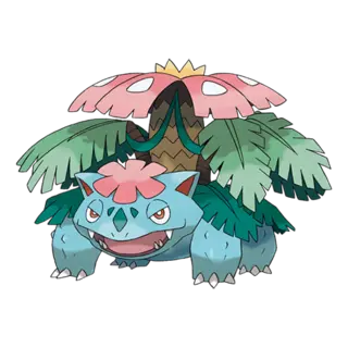 Mega Venusaur official artwork