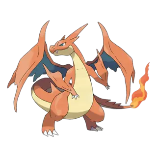 Mega Charizard Y official artwork
