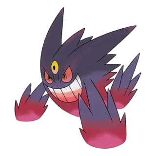 Mega Gengar official artwork