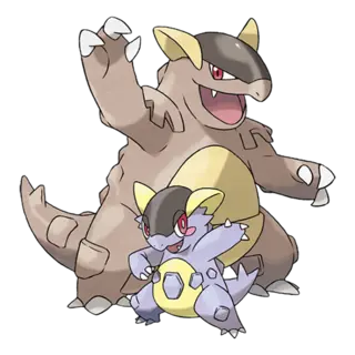 Mega Kangaskhan official artwork