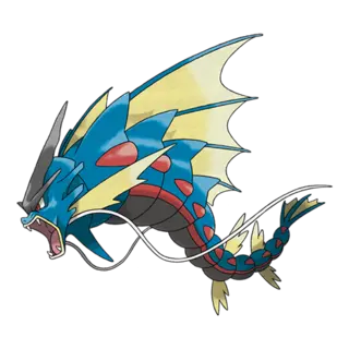 Mega Gyarados official artwork