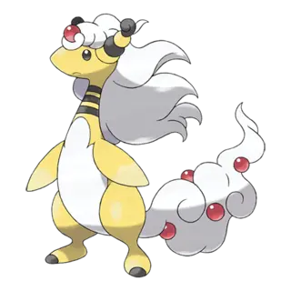 Mega Ampharos official artwork
