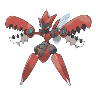 Mega Scizor official artwork