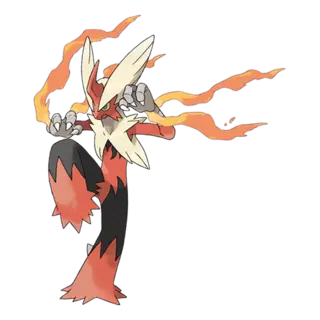 Mega Blaziken artwork