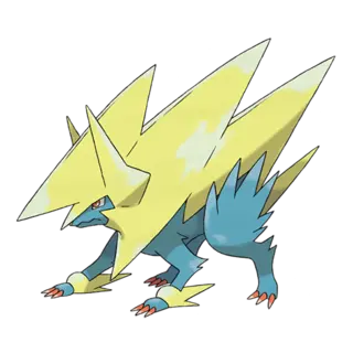 Mega Manectric official artwork
