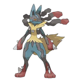 Mega Lucario official artwork