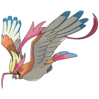 Mega Pidgeot official artwork