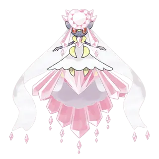 Mega Diancie artwork