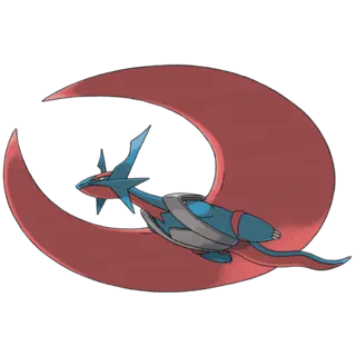 Mega Salamence artwork