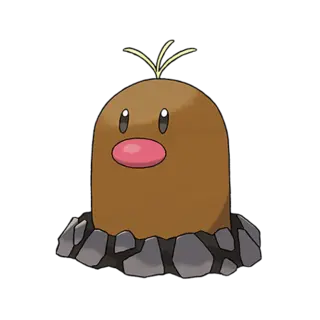 Alolan Diglett artwork