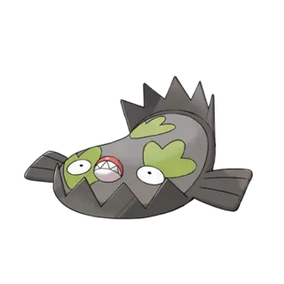 Galarian Stunfisk artwork