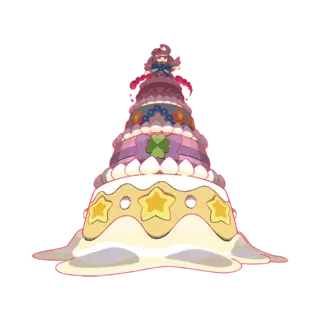 Gigantamax Alcremie artwork