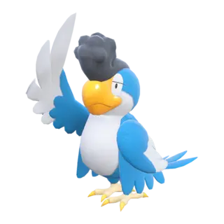 Squawkabilly Blue Plumage