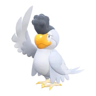 Squawkabilly White Plumage