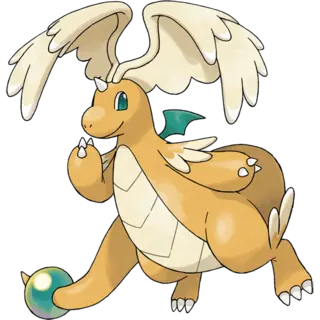 Mega Dragonite official artwork