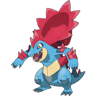 Mega Feraligatr official artwork