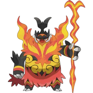 Mega Emboar official artwork