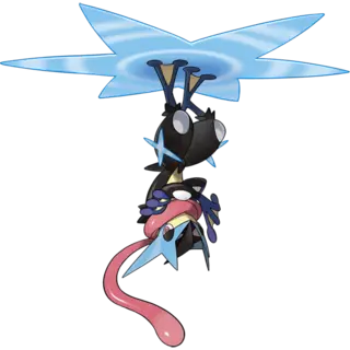 Mega Greninja official artwork