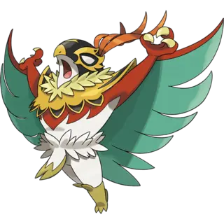 Mega Hawlucha official artwork