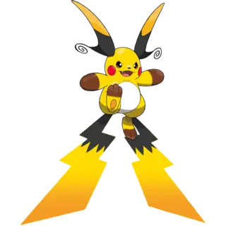 Mega Raichu X artwork