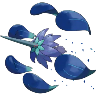 Mega Glimmora official artwork